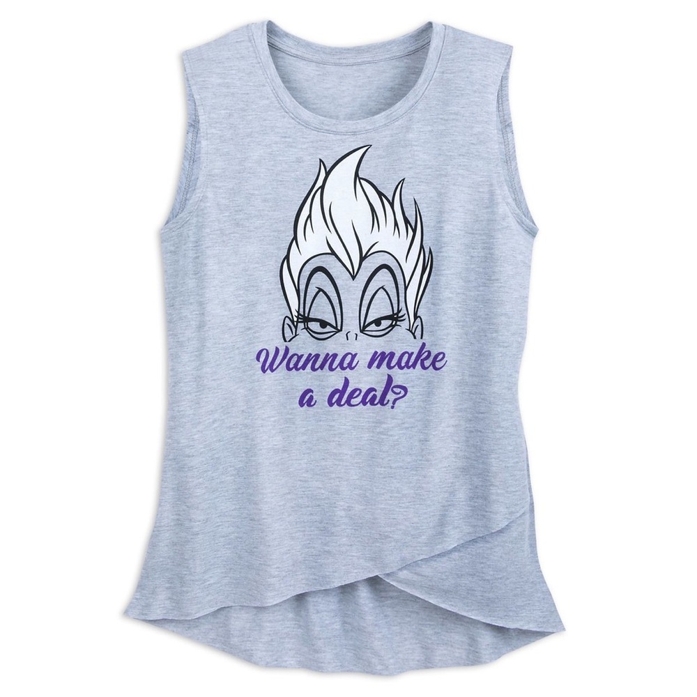MOVING/ALL MUST GO!! Disney Villain Grey Tank Top